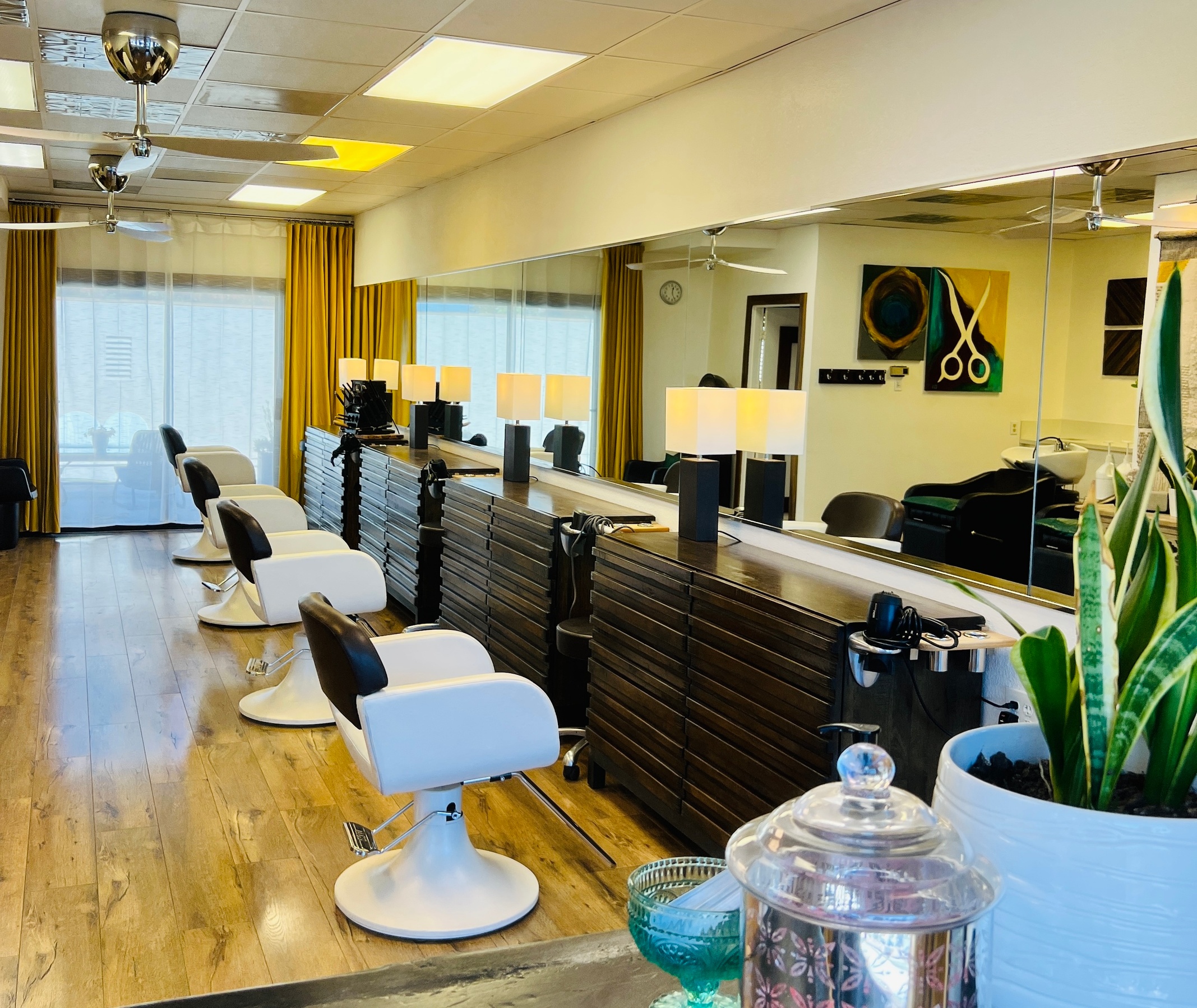 Partial Highlights or One Color touch-up with Optional Toner/Glaze