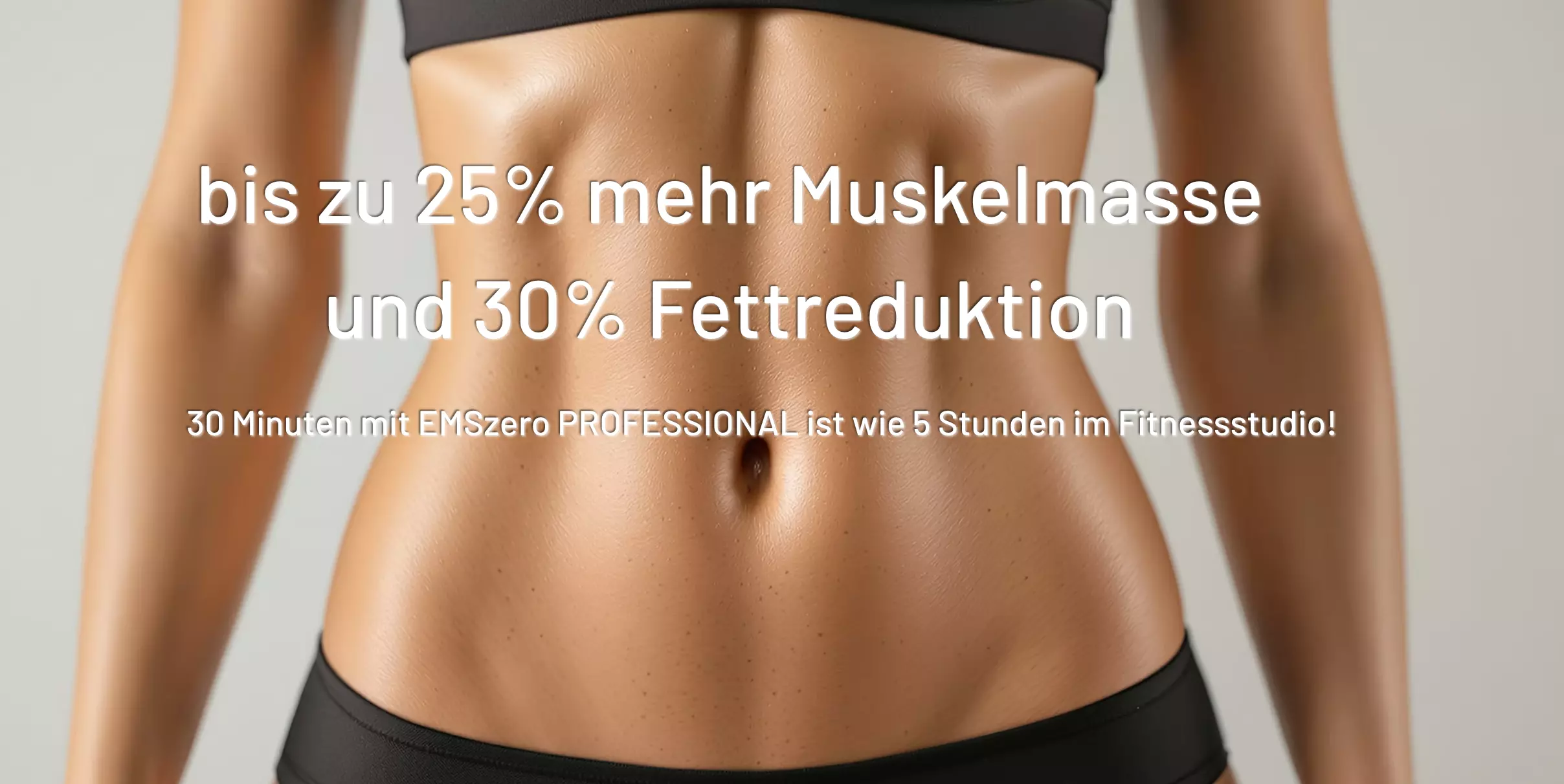 Bis zu 30% Rabatt auf den EMS (elektrische Muskelstimulation) bei Slimvision