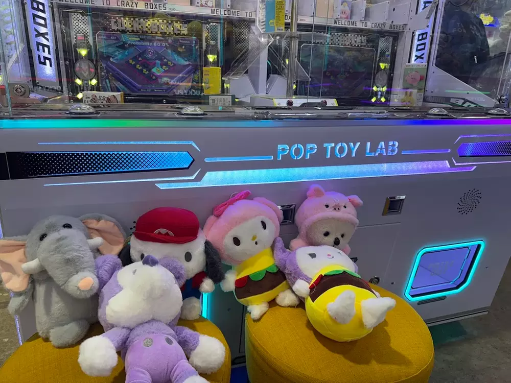 Claw Machine Arcade in Houston – Win Adorable Prizes!