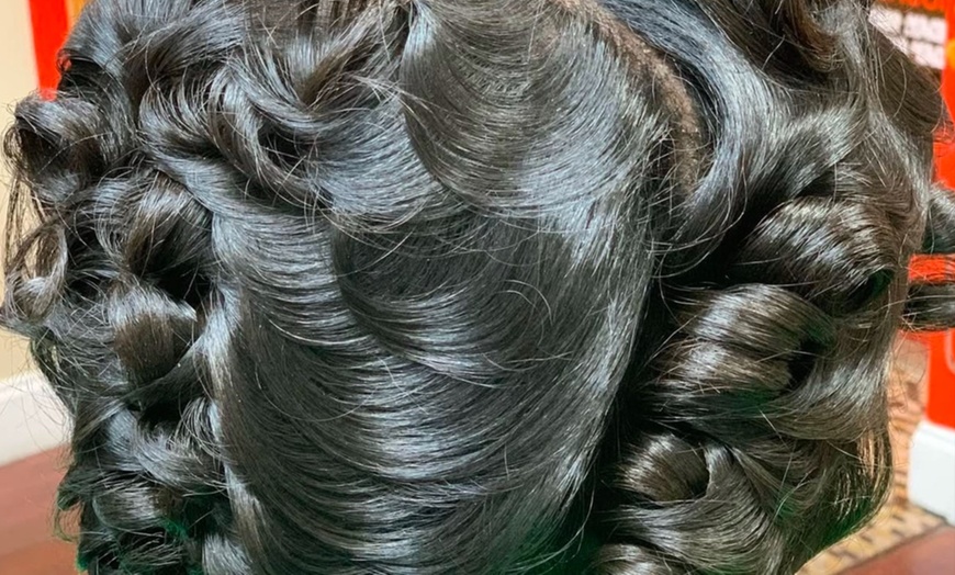 Image 5: Effortless Hair Style with Silk Press or Silk Press Spa + Opt Color