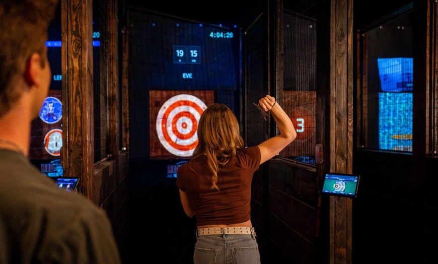 Image 2: Up to 37% Off on Axe Throwing at Red Giant Escape Rooms