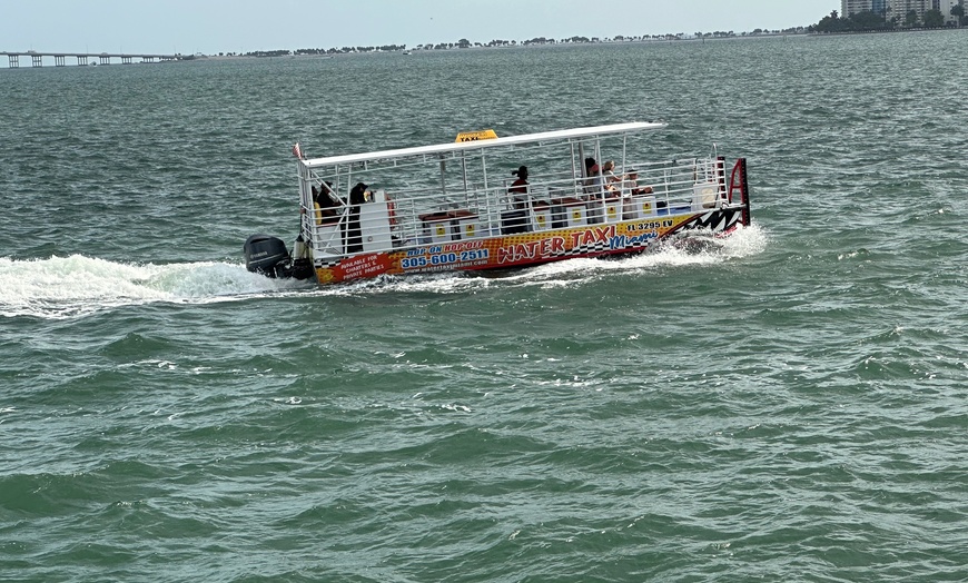 Image 5: Locals Ride the Water Taxi Miami Between Miami Beach Marina and Downtown (Bayside Marketplace) (Up to 75% Off)