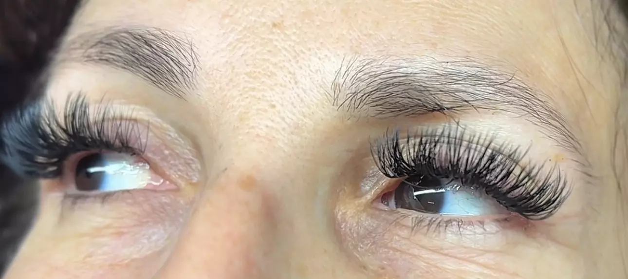 Enhance Your Look with Full Set Hybrid Eyelash Extensions with Optional Eyebrow Shaping ( Up to 30% Off ) - Primary Image