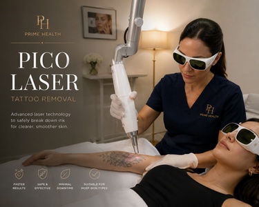 One Tattoo-Removal Session for an Area Up to 2'' Square Inches - Prime Health- Beauty and Medical Practice