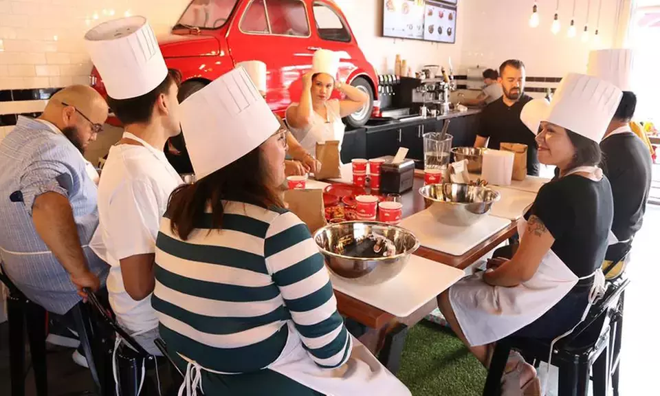 Pizza-Making Class for 1, 2 or 4 w/One Beer / Glass of Wine Per Person