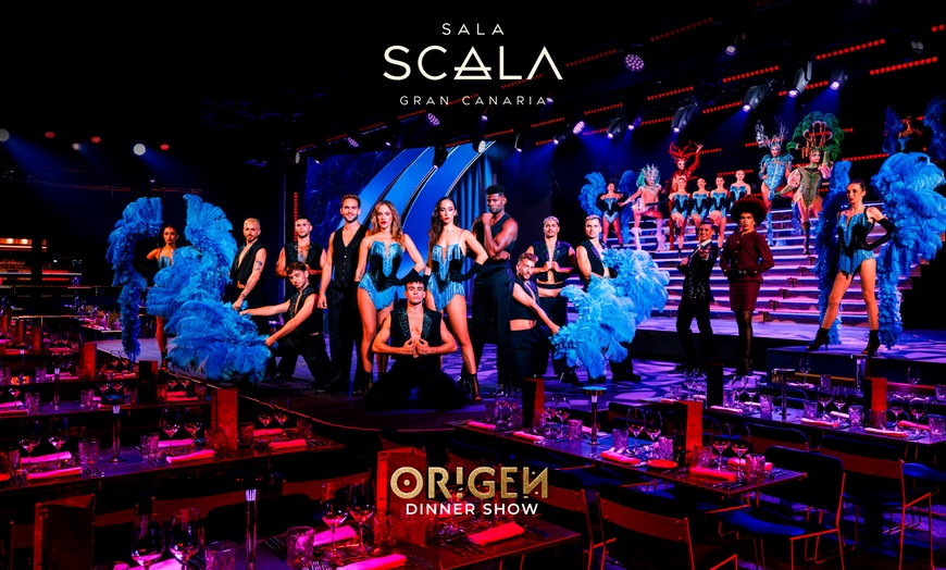 Image 1: Entrada al Scala Show con copa de cava y opción a cena para 1 o 2