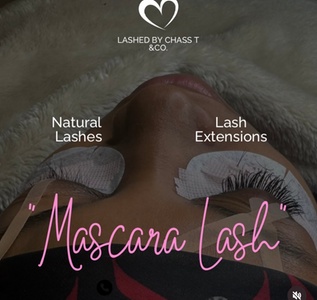 Full Set of Classic Eyelash Extensions - Lashed By Chass T