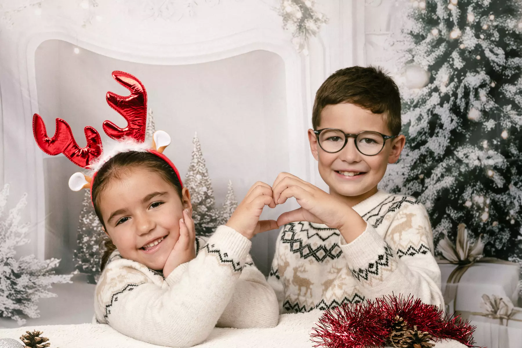 Séance de photo de Noël au choix avec Studio RVR