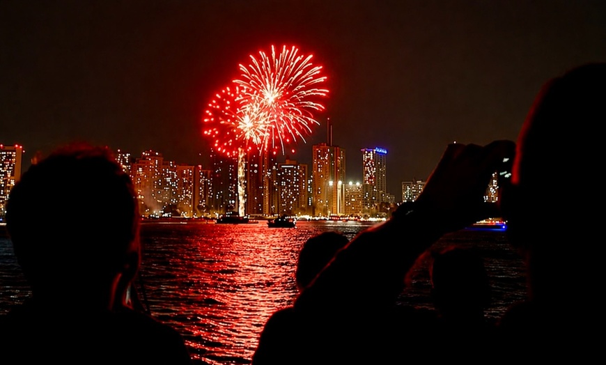 Image 6: Friday Night BYOB Fireworks Cruise with Waikīkī Ocean Views