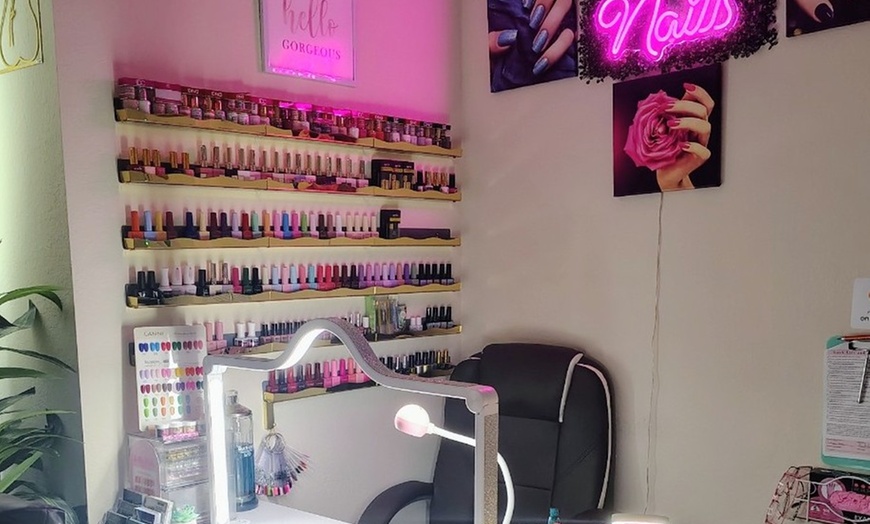 Image 2: Pamper Your Nails with Express, Gel, or Deluxe Spa Mani-Pedi Packages