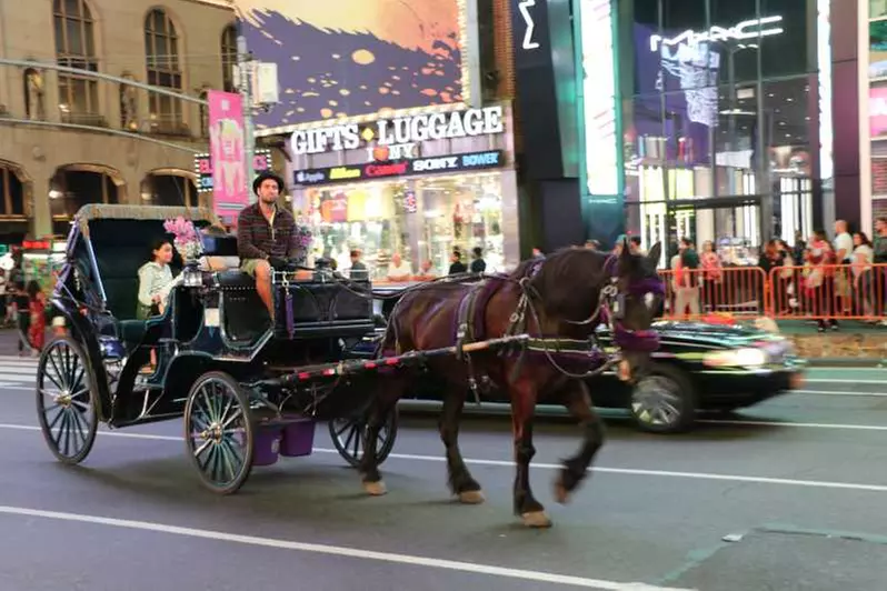 Experience NYC's Iconic Spots on a Private Horse Carriage Ride