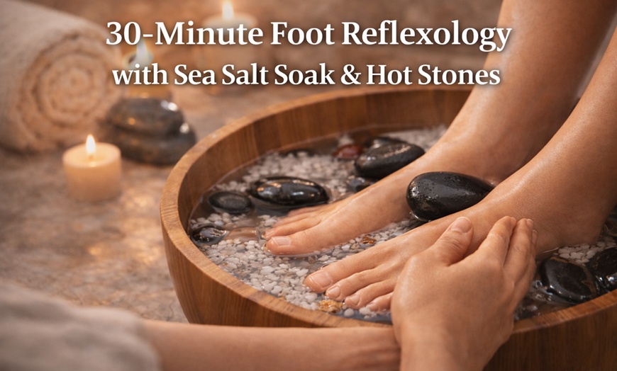 Image 5: 30-Minute Foot Reflexology with Foot Soak
