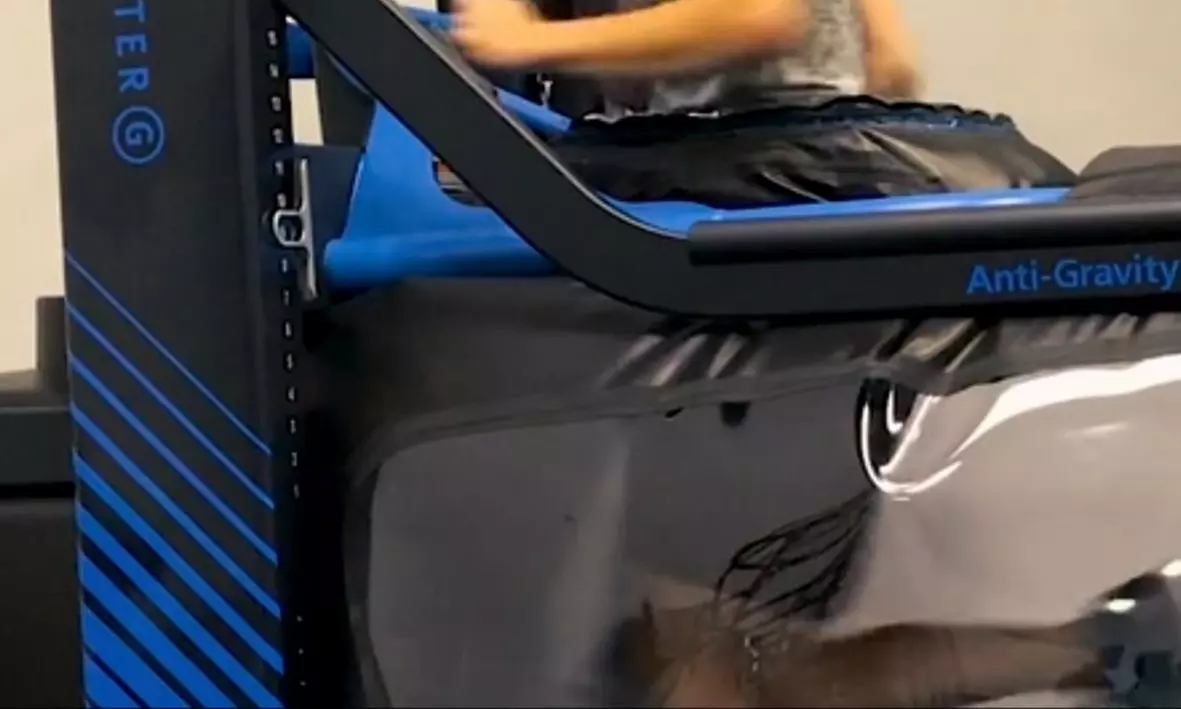 Anti-Gravity Treadmill for Low-Impact, Pain-Free Movement