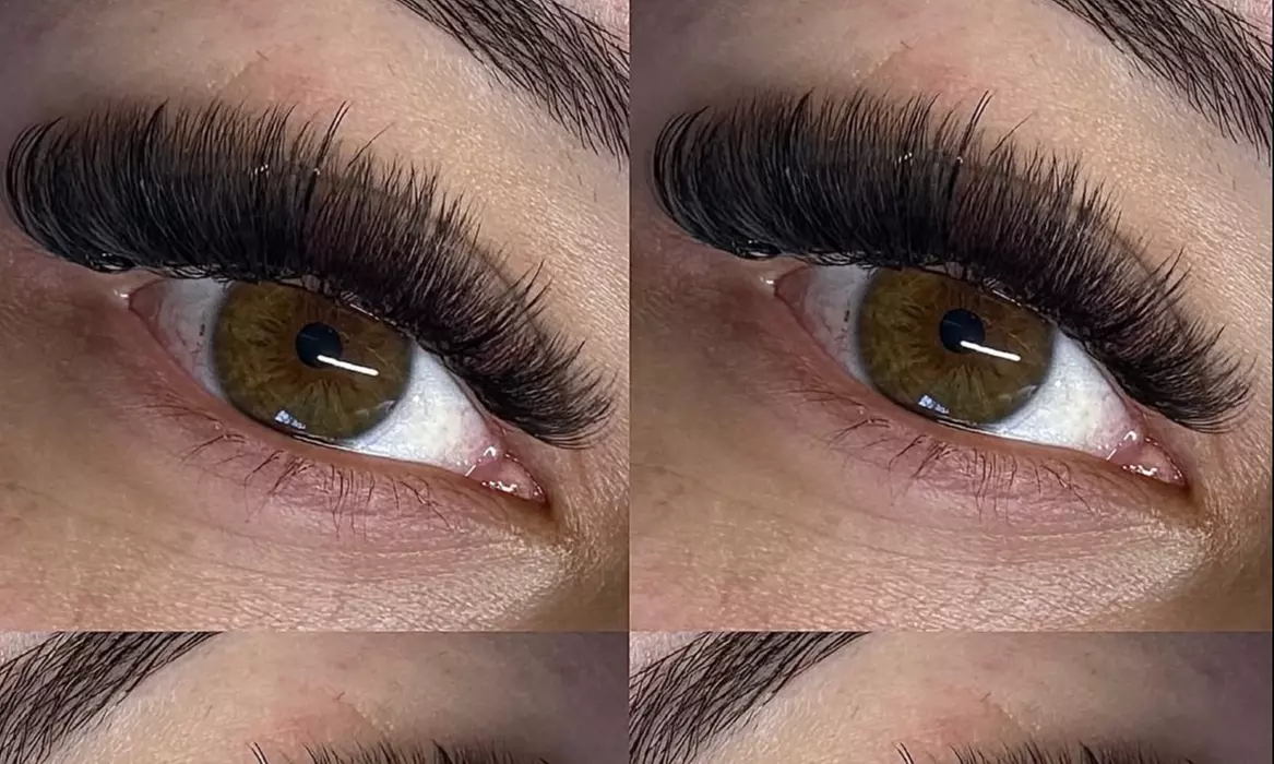 Brow Lamination, Lash Tint and Lift with Full Set of Extensions