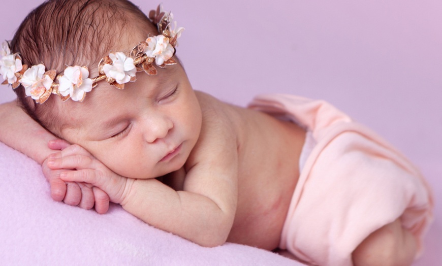 Image 1: Baby Photoshoot with Six Prints