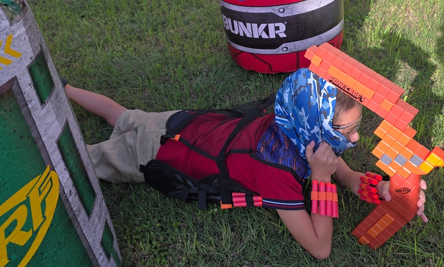 Image 3: Nerf Battle Party, Standard, or Ultimate NERF Battle Party Package 
