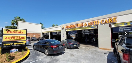 One Conventional Oil Change with Wheel Alignment - Phoenix Complete Auto Care