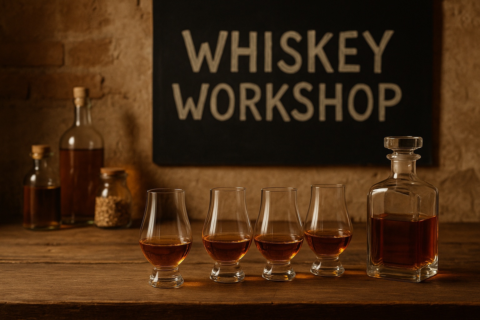 Whiskey Workshop inkl. Tasting für 2 oder 4 Personen