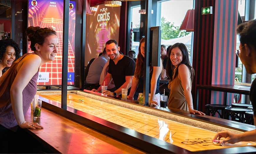Image 4: Jeu au choix, avec option soft et pizza à Circus Bordeaux