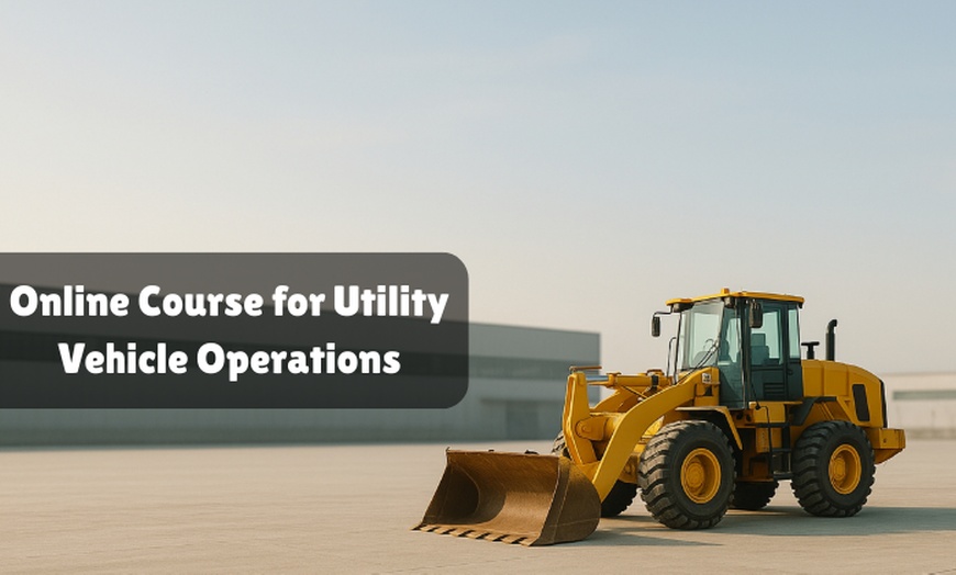 Image 1: Utility Vehicle Operations Online Course or HGV Driver Certificate