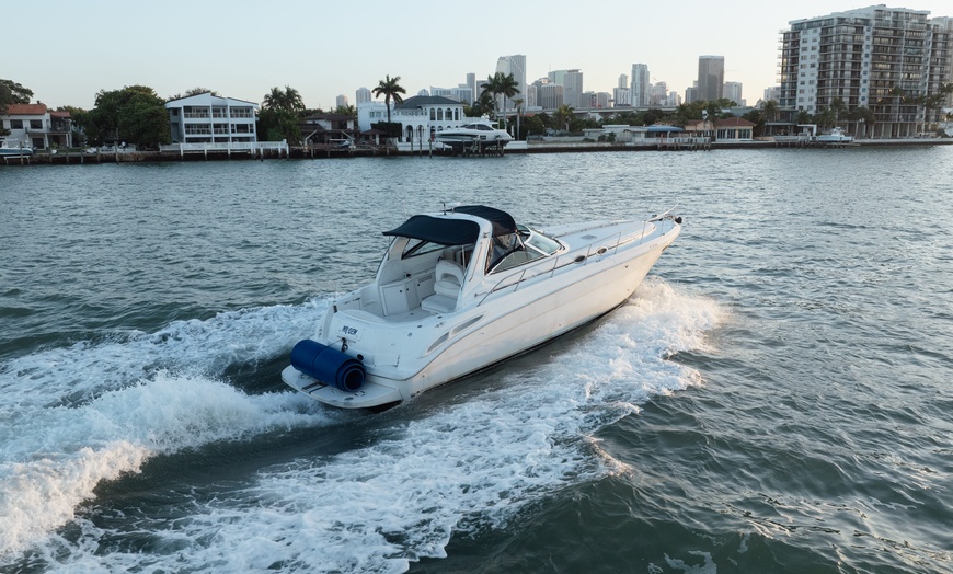 Image 6: Experience Miami on a 2 or 4-Hour Yacht Rental for up to 13 people max
