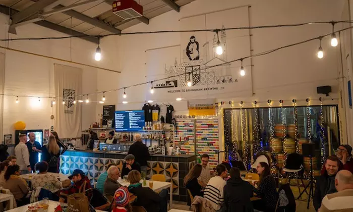 Beer Tasting with Snacks for Two or Four at Birmingham Brewing Company