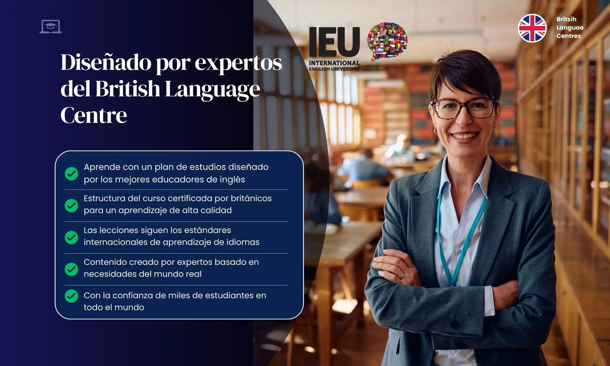 Curso de inglés online con International English University For ES