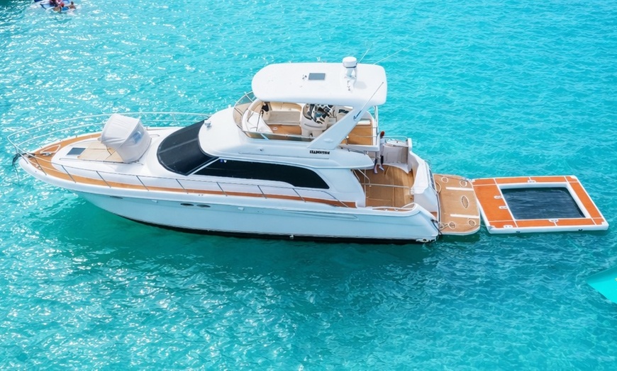 Image 4: 2 Hours Private Yacht 70 ft Pershing Up to 13 + 1 or 2 Jet Ski & More