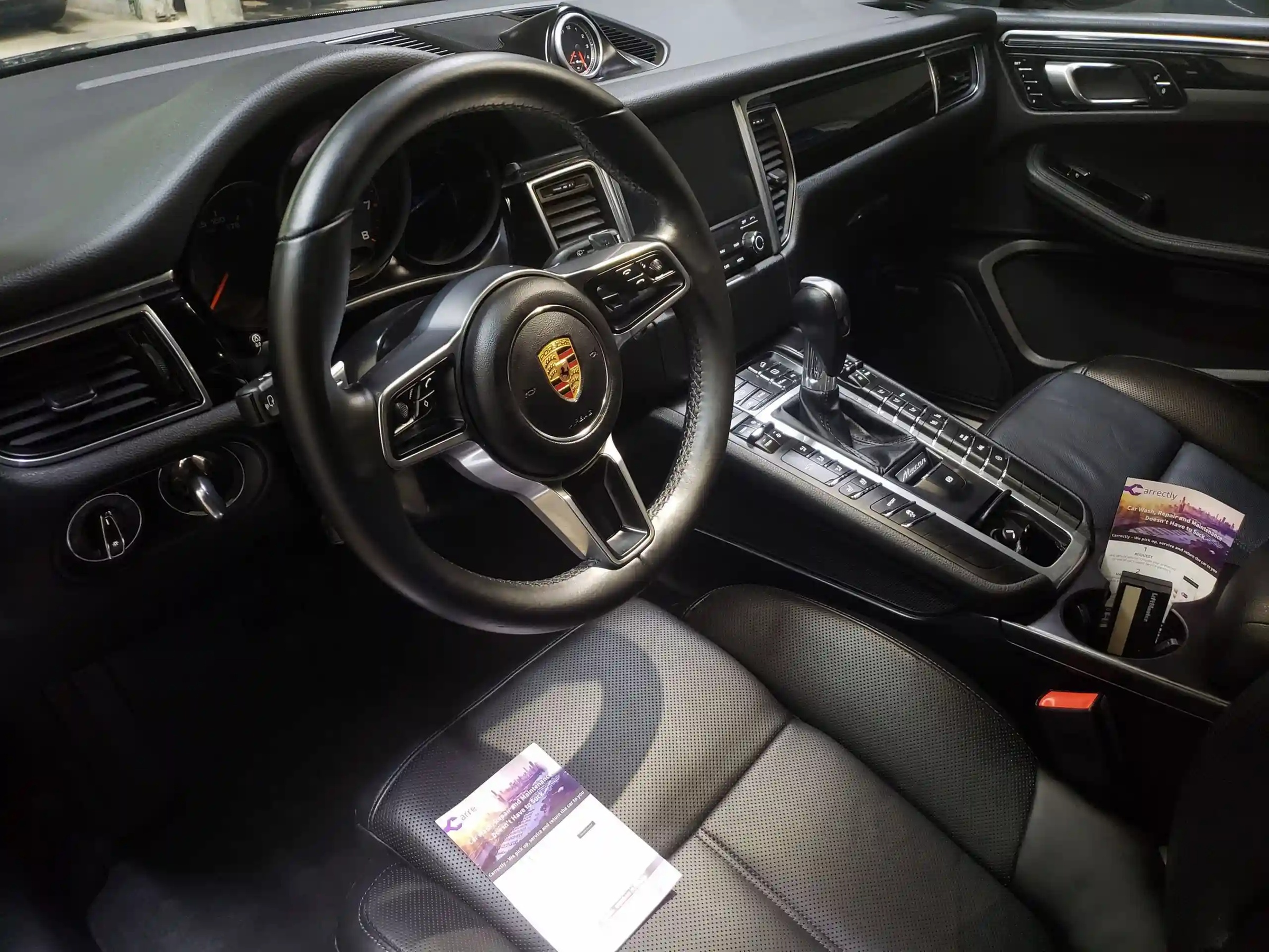 Carrectly's car detailing options Interior Car Detailing Package