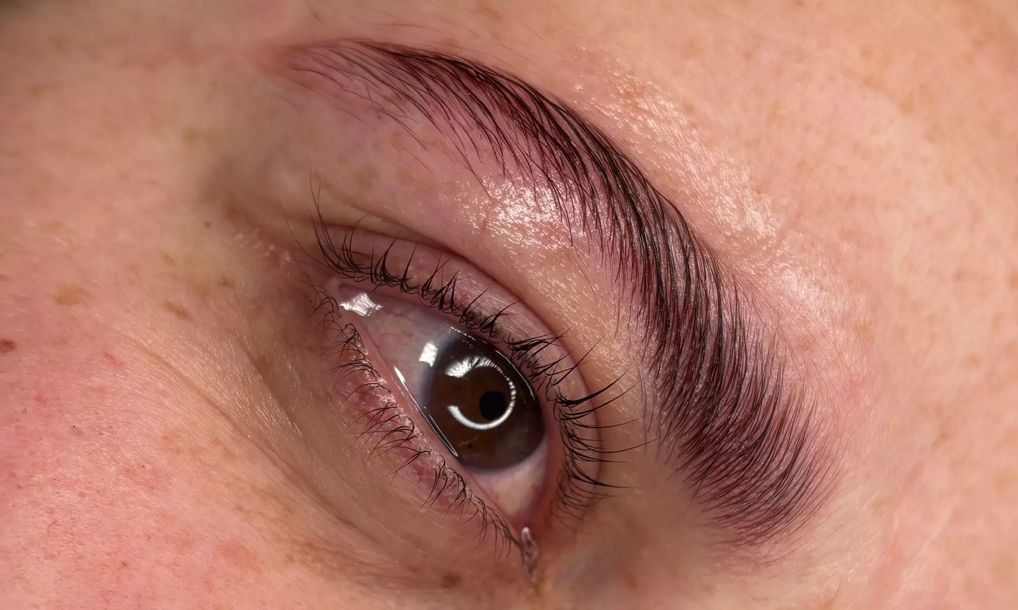 Sourcils disciplinés et redessinés à la Maison Orus