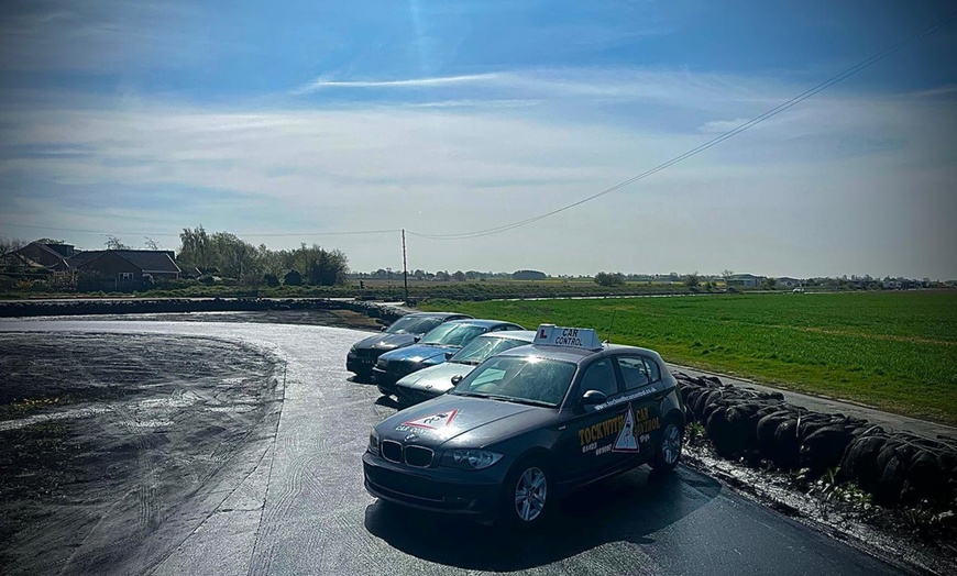 Image 3: 1, 2-Hour, or Half-Day Skid Pan Driving Experience for 1, 2, or 3