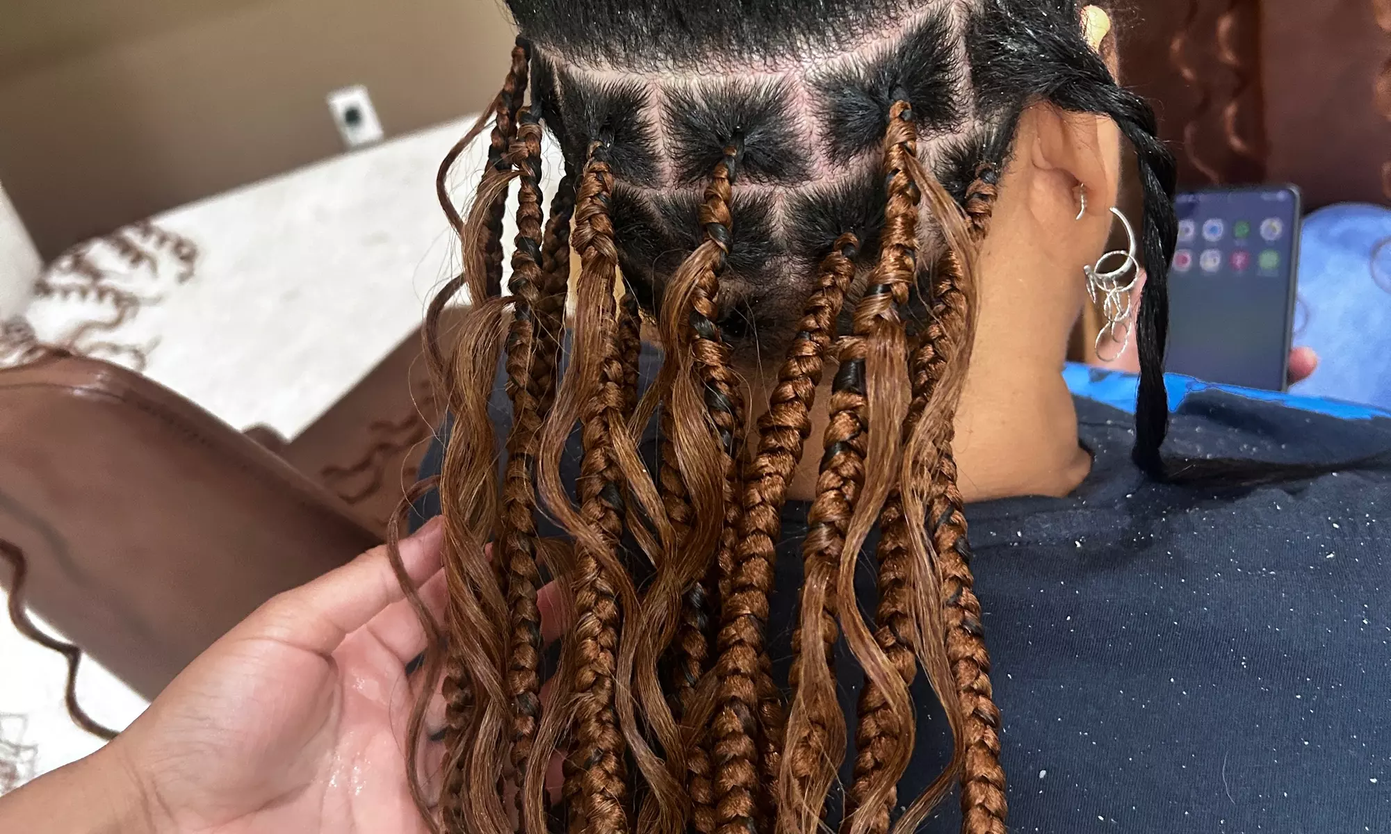 Transform Your Look with Stylish Knotless or Box Braids at Jnely Beauty Bar (Up to 18% Off)