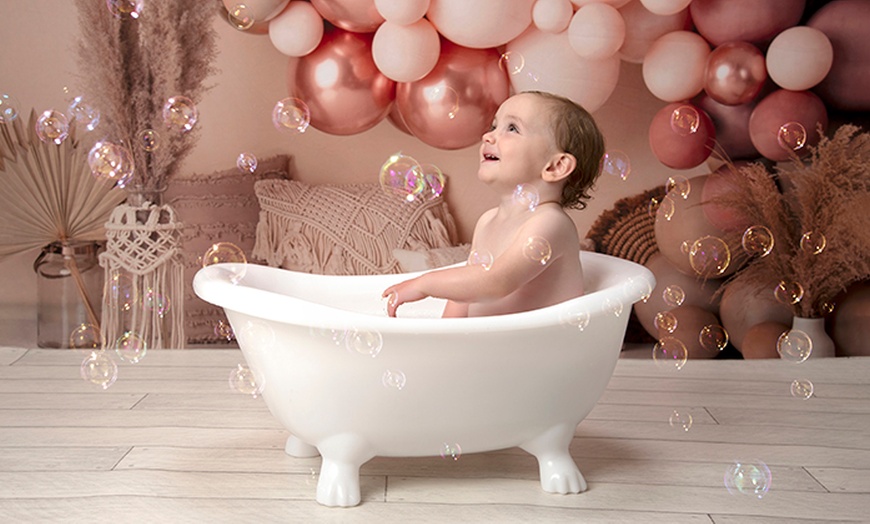 Image 3: First Birthday Cake Smash Photoshoot with Print at Flash Photography