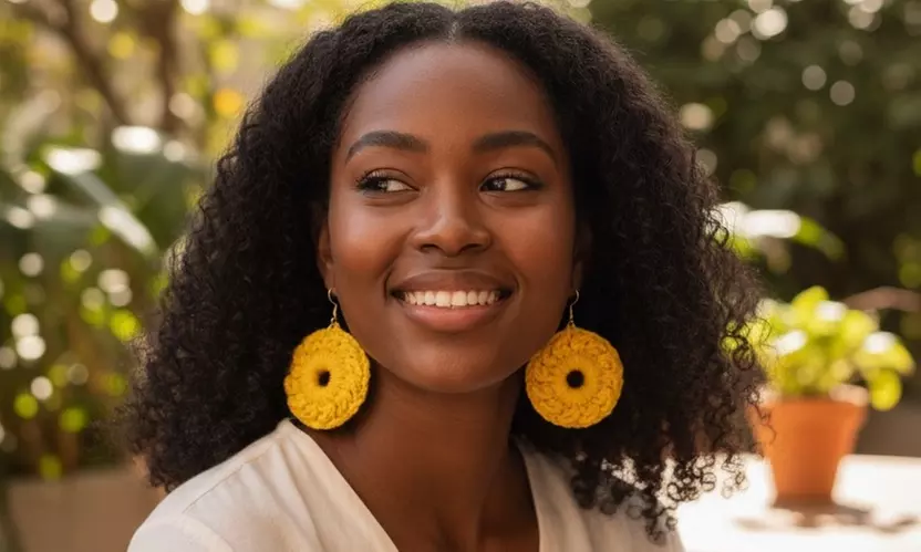 Build Your Own Customized Earrings with Metal & Crotchet Pieces