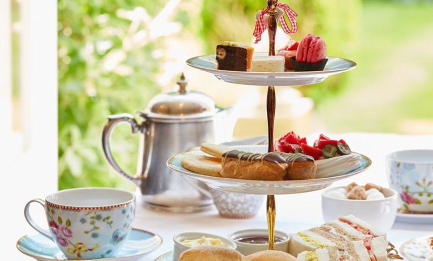 Image 1: Up to 50% Off on Afternoon Tea at Burtons Restaurant And Tearoom
