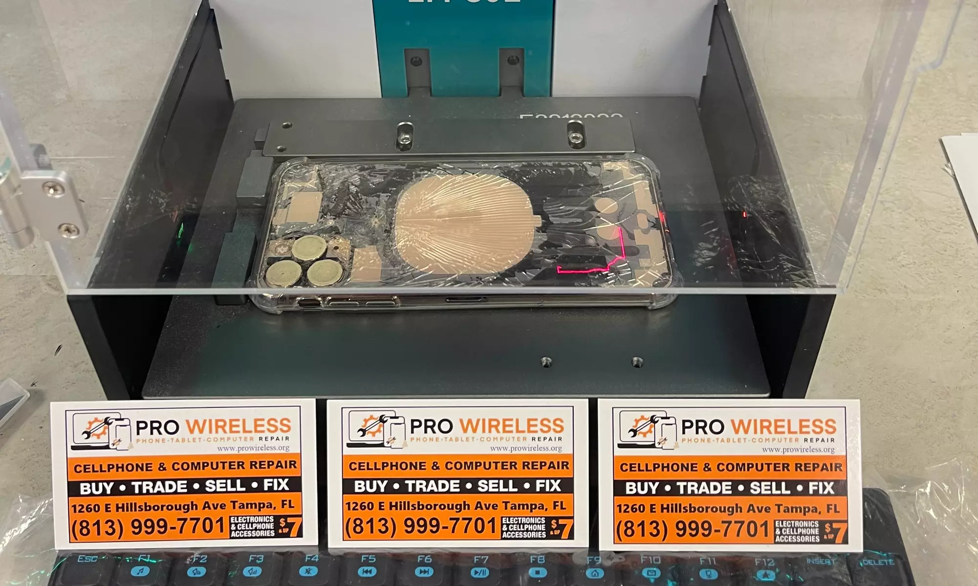 Get your iPhone's back glass repaired on location by Pro Wireless LLC, covering all models with up to 44% off - Primary Image