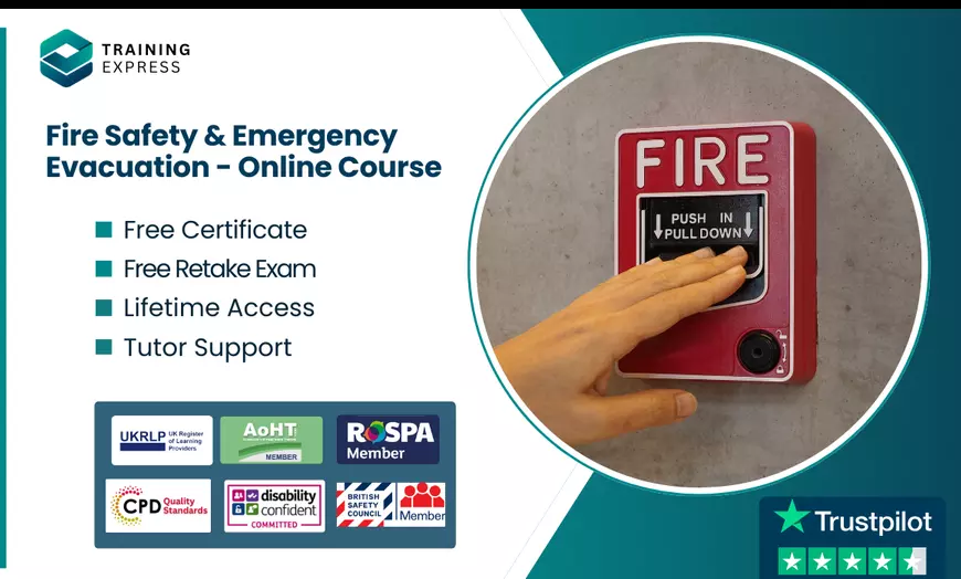 Image 1: Fire Safety & Emergency Evacuation or Lifetime Membership to Courses