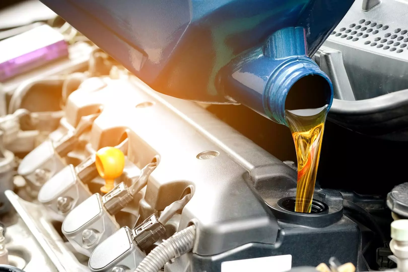 Oil Change + Free Inspection at Just Oil And Car Maintenance