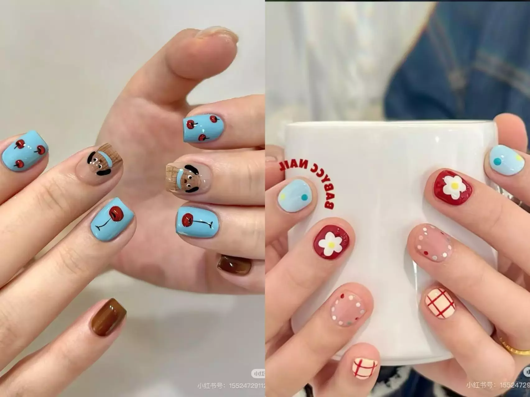 Maniküre, Naturnagelverstärkung oder Nagelverlängerung mit Gel