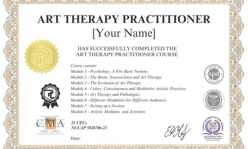 Image 2: Online Art Therapy Practitioner Certification Course
