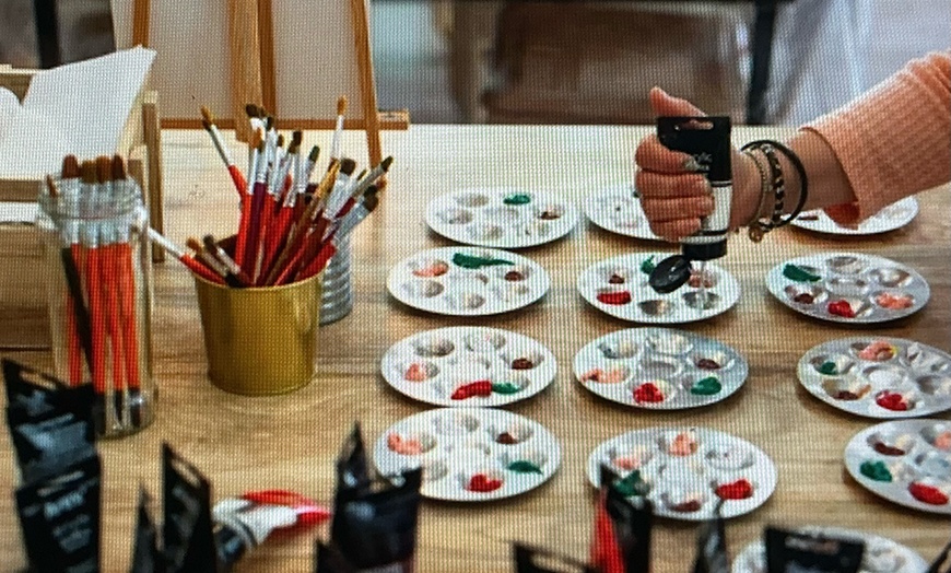 Image 2: Praise & Paint Spiritual Art Session