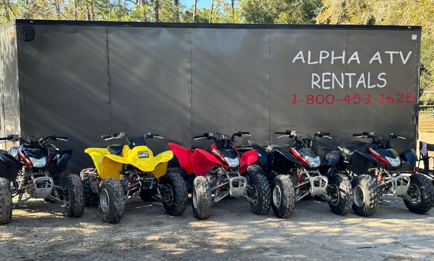 Image 2: Up to 20% Off on Guided Tour at Alpha atv rentals