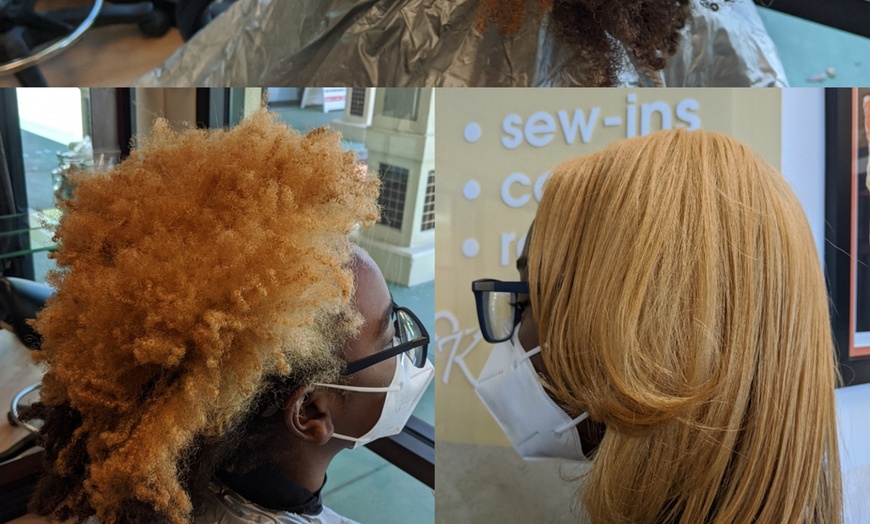Image 2: Wash & Go Style Shampoo, Conditioning Treatment or with Silk Press