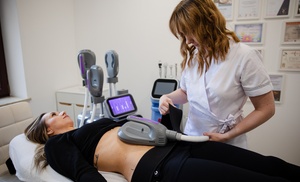 Modelujący zabieg EMS + RF na pośladki lub brzuch Modelujący zabieg EMS + RF na pośladki lub brzuch