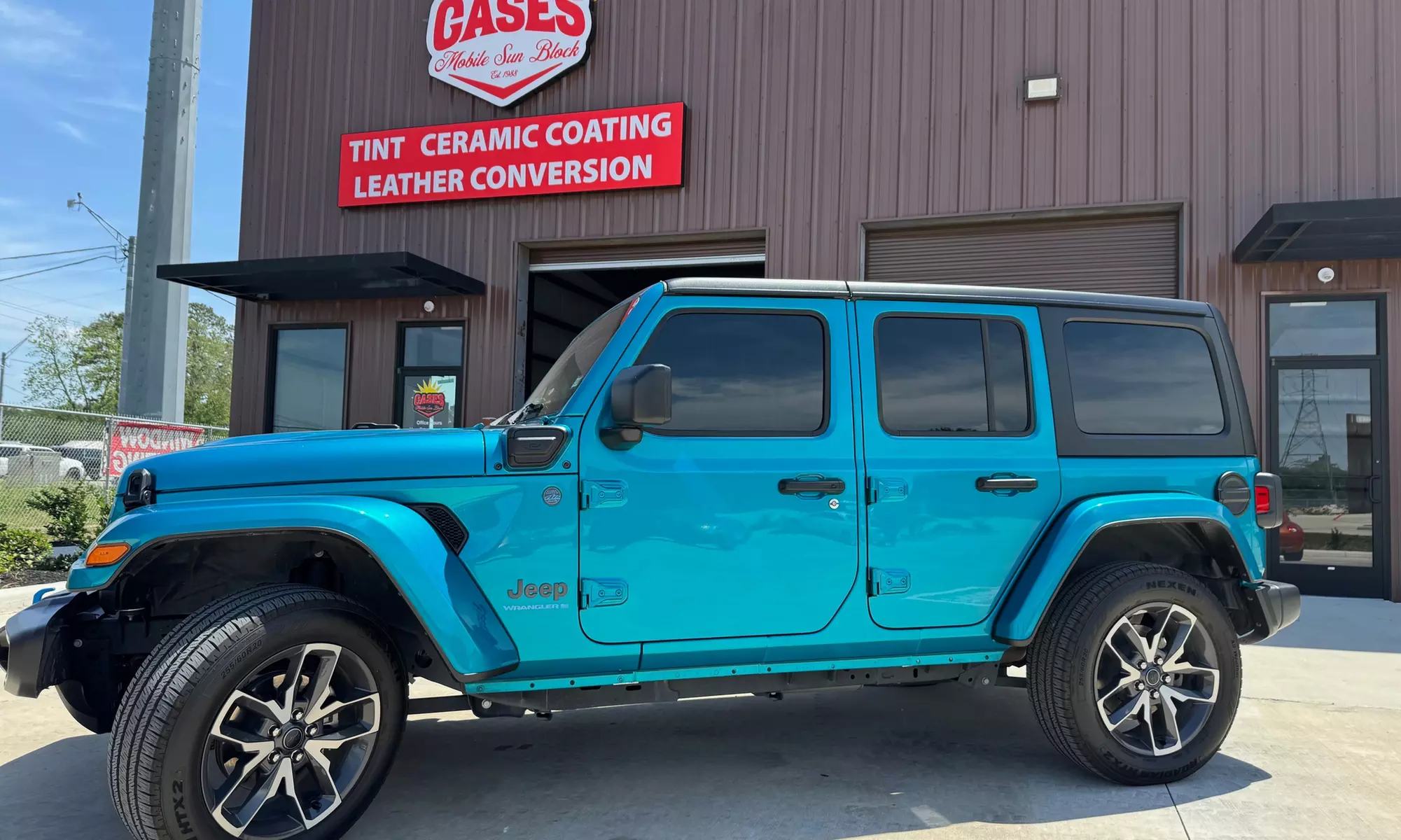 Window tinting for cars, SUVs, and trucks with standard film