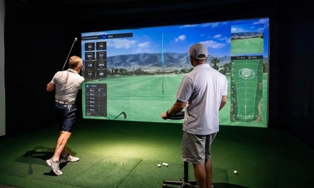 One Hour Session of Golf on an Indoor Simulator - GolfCave Dresher