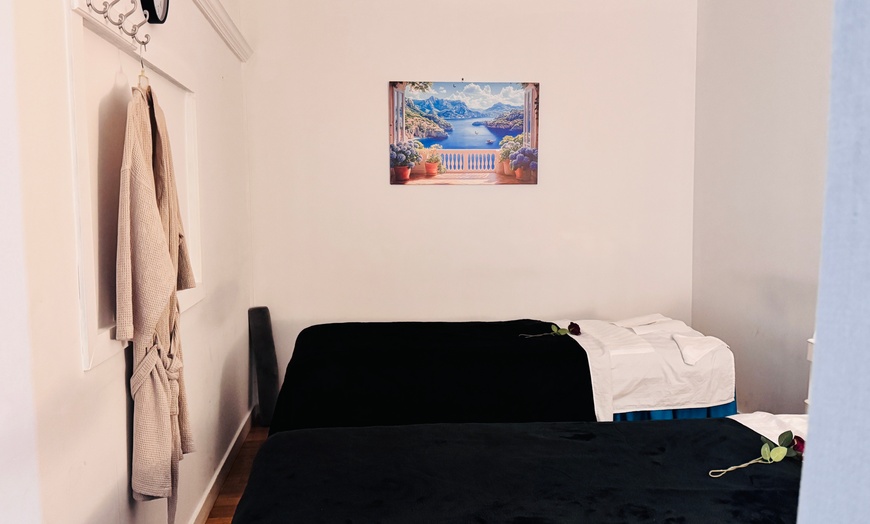 Image 2: 1,3, or 5 Choice-of-Massage: Deep Tissue/Swedish + Hot Stones & More