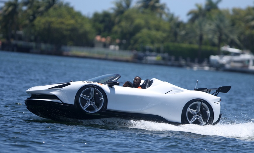 Image 3: Jetcar + Opt Jetski Adventure & Boat Ride w/w/o $250 Due at Check-in
