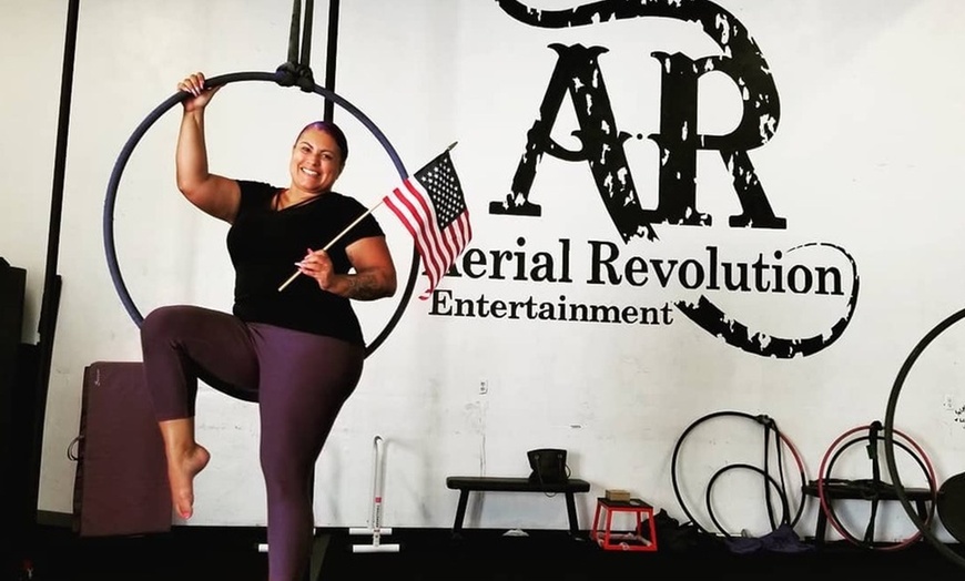 Image 4: Up to 53% Off on Aerial Yoga at Aerial Revolution Entertainment