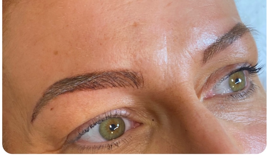 Image 9: Up to 58% Off on Spa / Salon Beauty Treatments at Maggie q Microblading eyebrows & Lip Blush